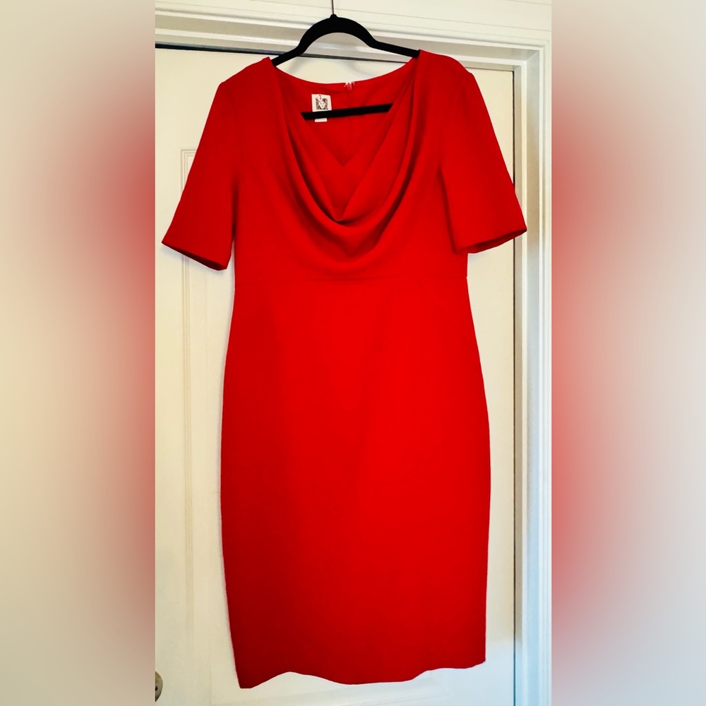 Anne Klein Red Dress